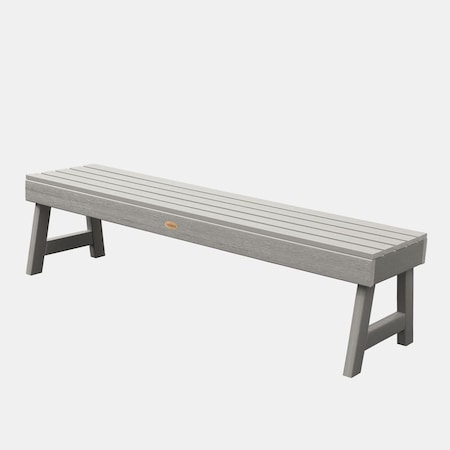 Highwood Usa 5ft Weatherly Picnic Bench Outdoor Furniture for Patio, Backyard, Garden AD-BENN3-HGR